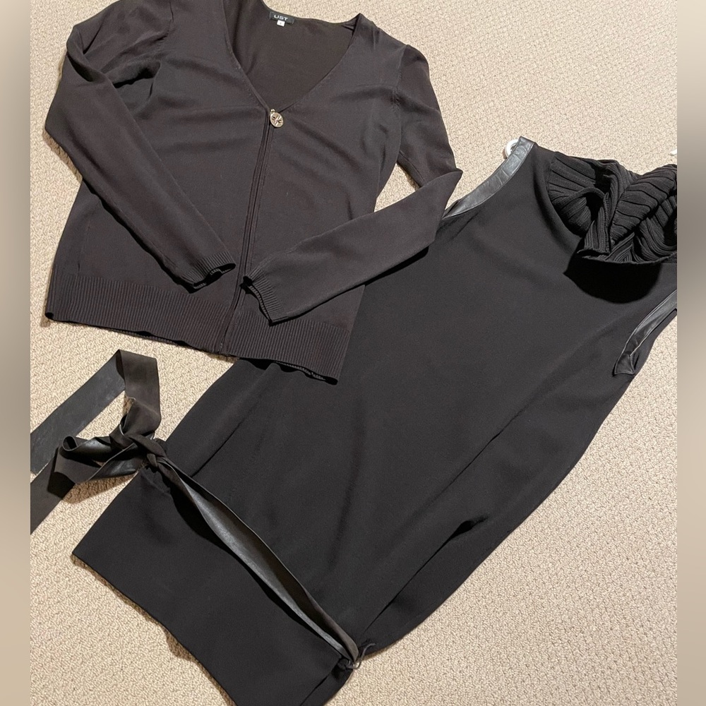 Dress and sweater set